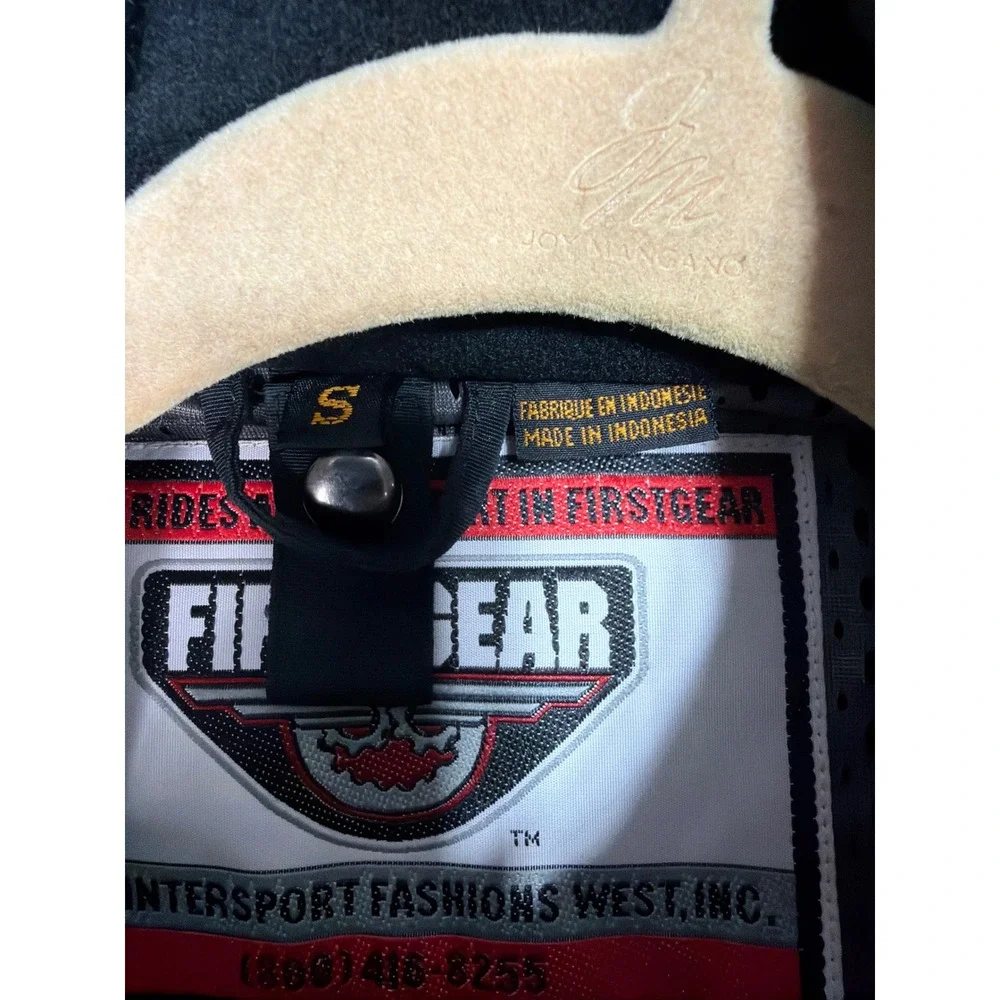 Firstgear Kilimanjaro Motorcycle Jacket Red Black Mens Small FG01182 Riding Gear